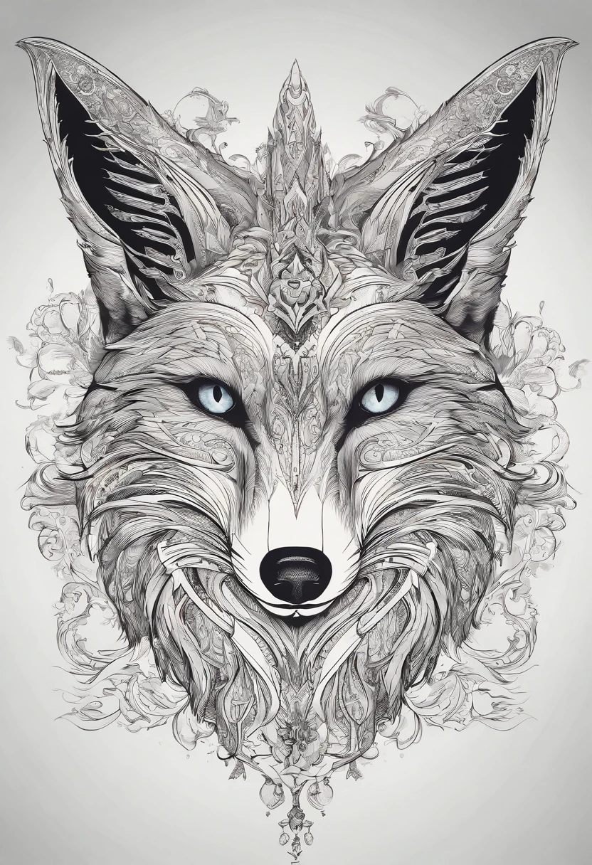 The head of the fox,The body and wings of the bird,Human hands,A full-body image of the three combined,detail-rich,High-quality ultra-detailed graphics