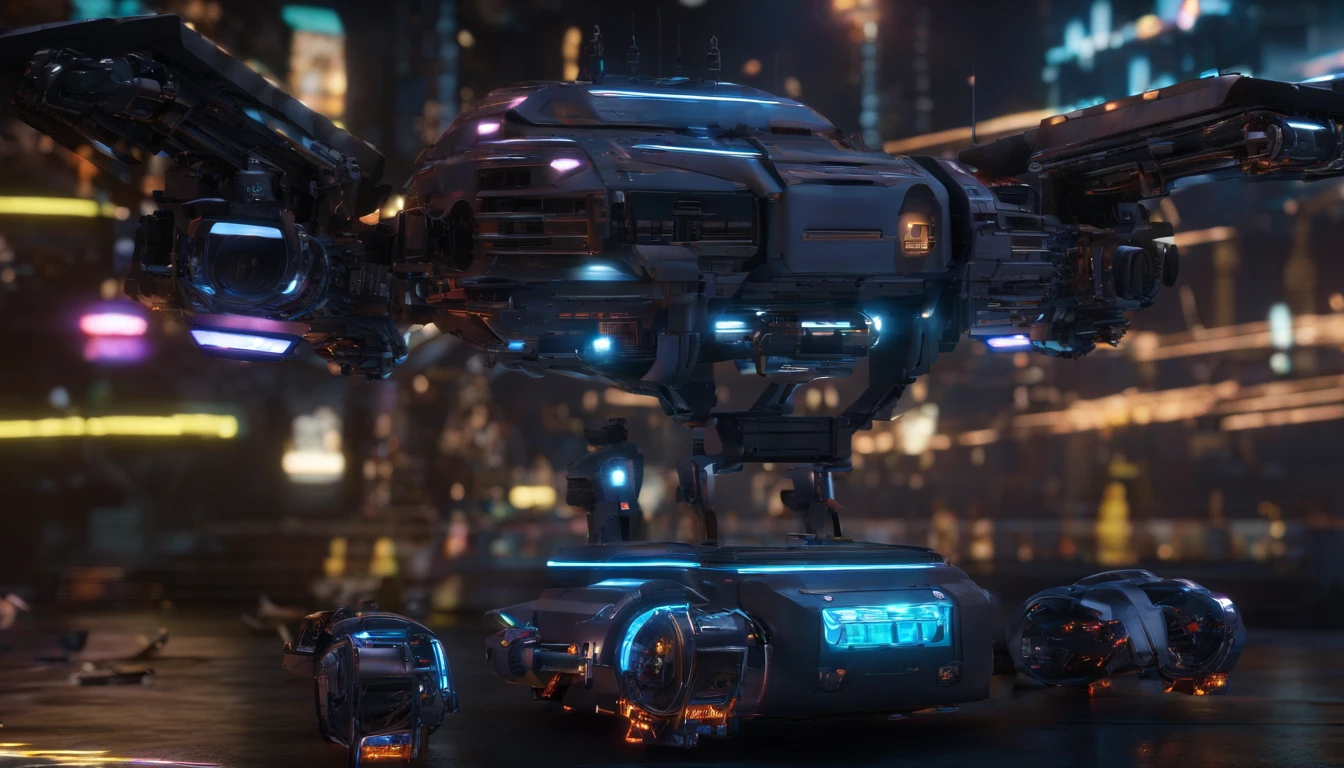 Wall-E style sitter with human babyasterpiece,extreme detailed,top quality),Combat posture,majestic-looking,Forward stance,Stunning colors,Set in a dead style city,the street,crowd of,(Movie lighting),(light and shadow effect),(unreal-engine),(Tyndall),(cinema4d),(Super futuristic fantasy style),(8k wallpaper),(tmasterpiece),(Photography Award),realisticlying
