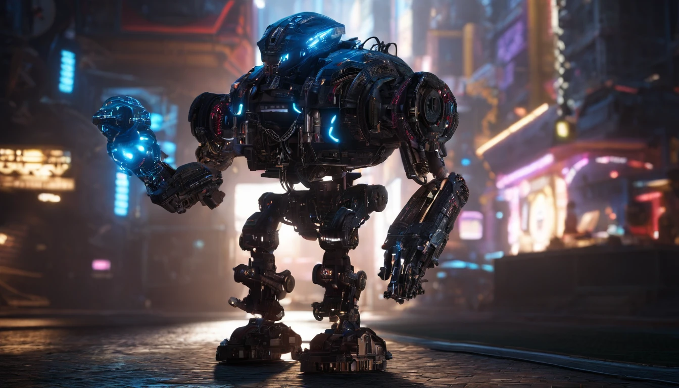 Pixar style sitter,(masterpiece,extreme detailed,top quality),Combat posture,majestic-looking,Forward stance,Stunning colors,Set in a dead ,the street,crowd of,(Movie lighting),(light and shadow effect),(unreal-engine),(Tyndall),(cinema4d),(Super futuristic fantasy style),(8k wallpaper),(tmasterpiece),(Photography Award),realisticlying
