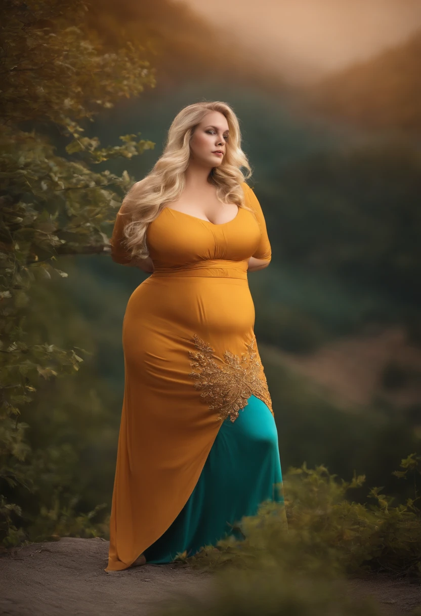 obese blonde fat