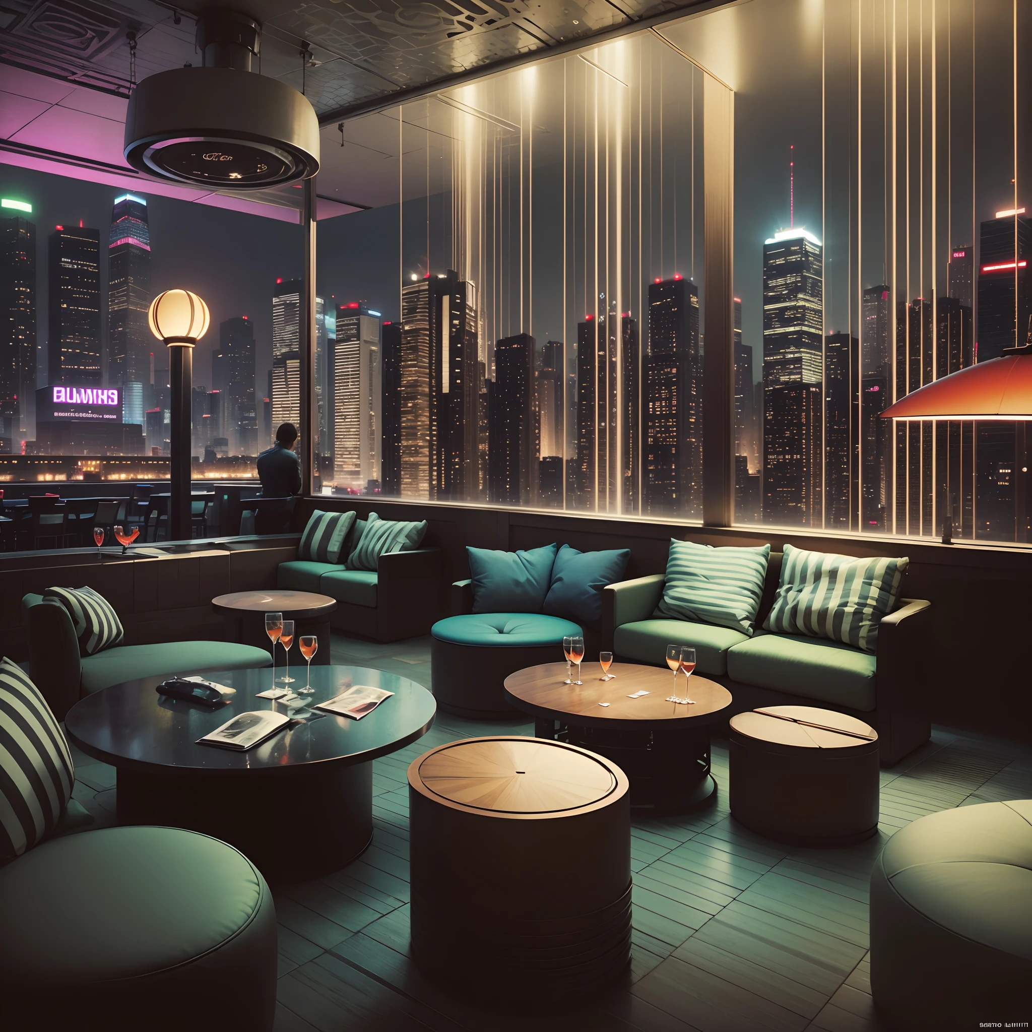 translates to "nightclub nightlife theme. --auto --s2