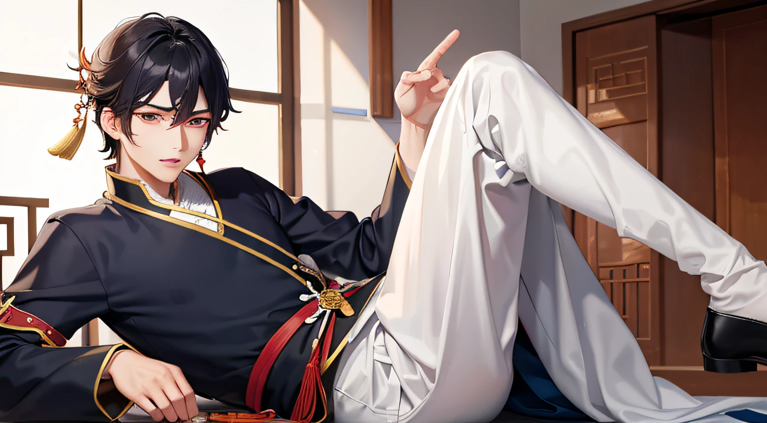 Lu Qingyan is the son brought by my stepmother，Although there is no blood relation，That's my brother。