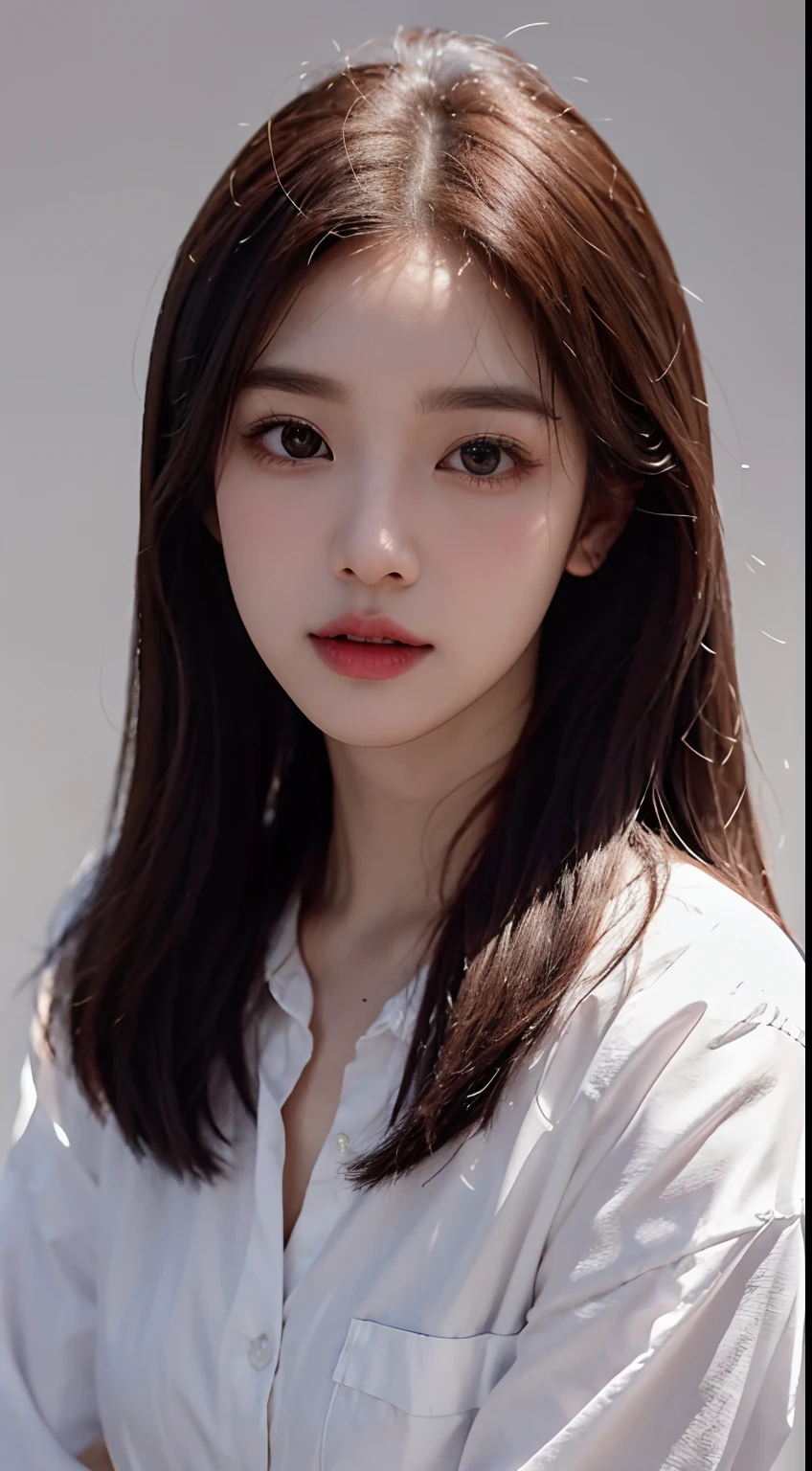 arafed woman in a plaid dress and a white shirt, portrait of jossi of blackpink, jaeyeon nam, jinyoung shin, captured on canon eos r 6, headshot profile picture, taejune kim, portrait of female korean idol, gongbi, kim doyoung, red velvet, yanjun chengt, sakimichan, heonhwa choe