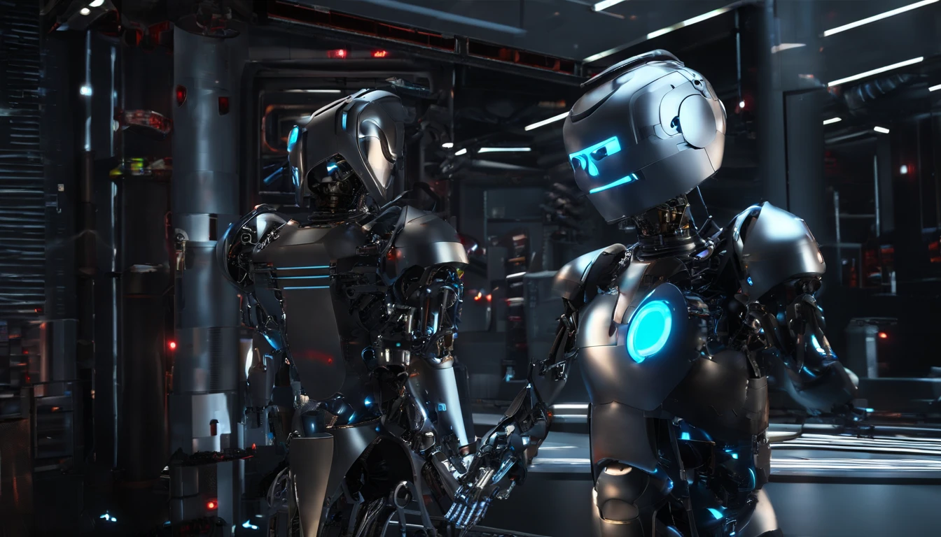 A cute robot
