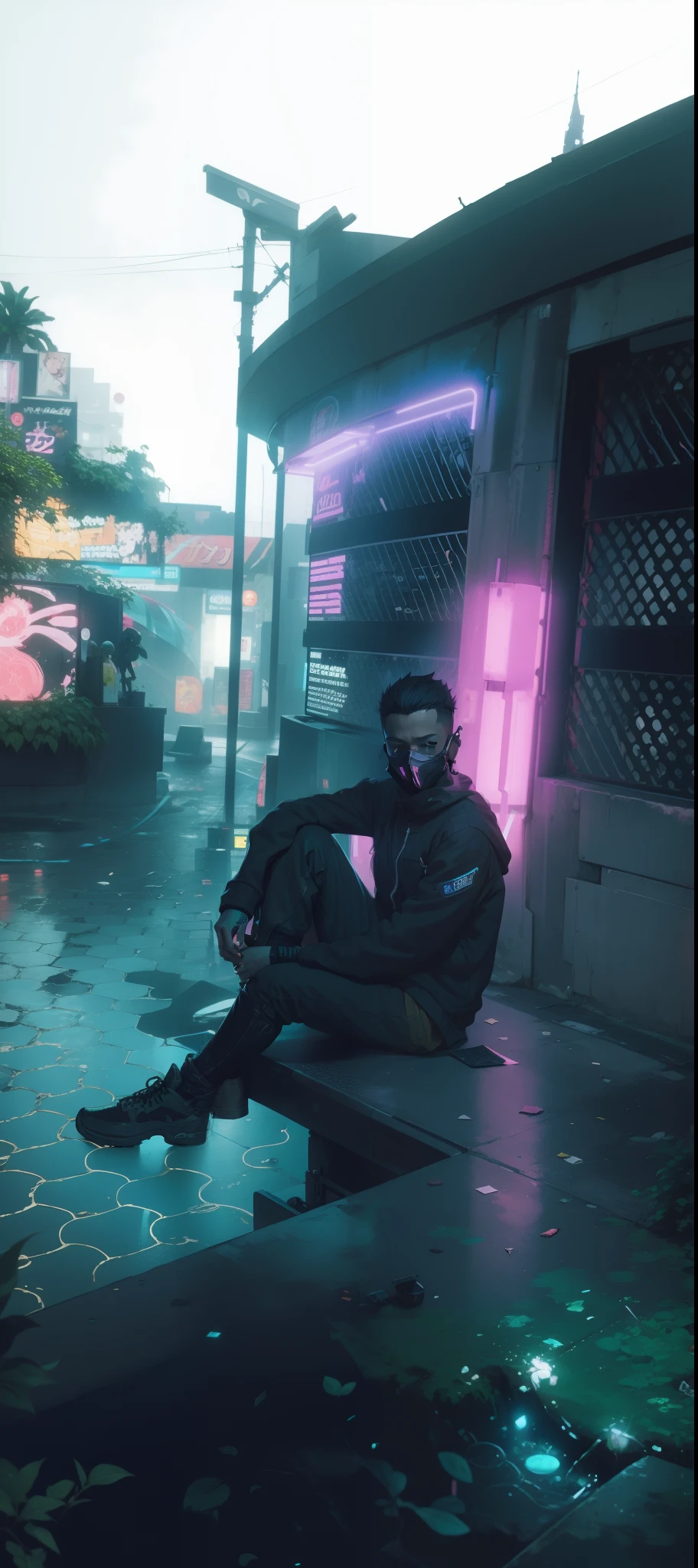 Change backgrounds, cyberpunk, age under 17, anime ,