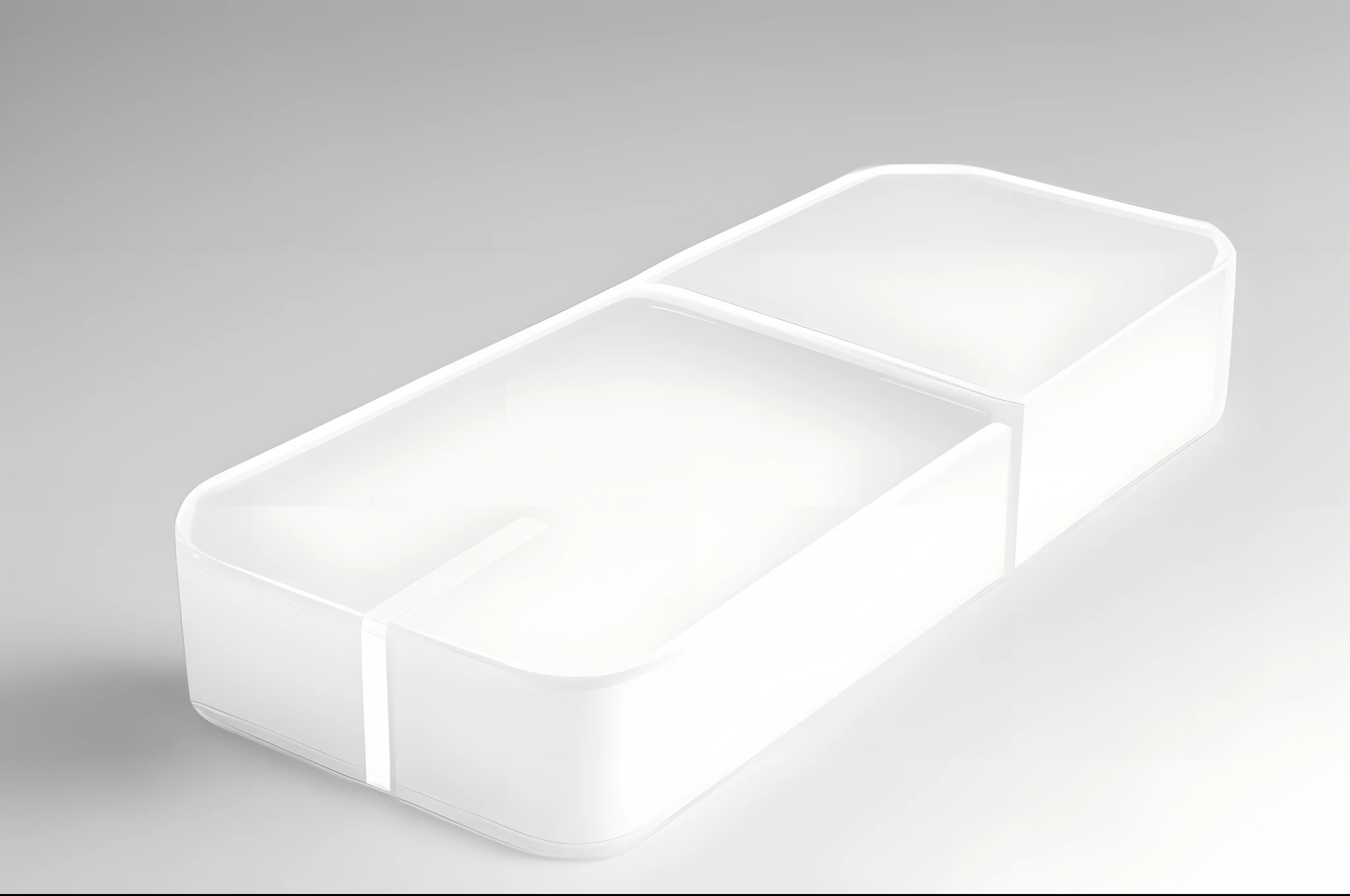 glossy white