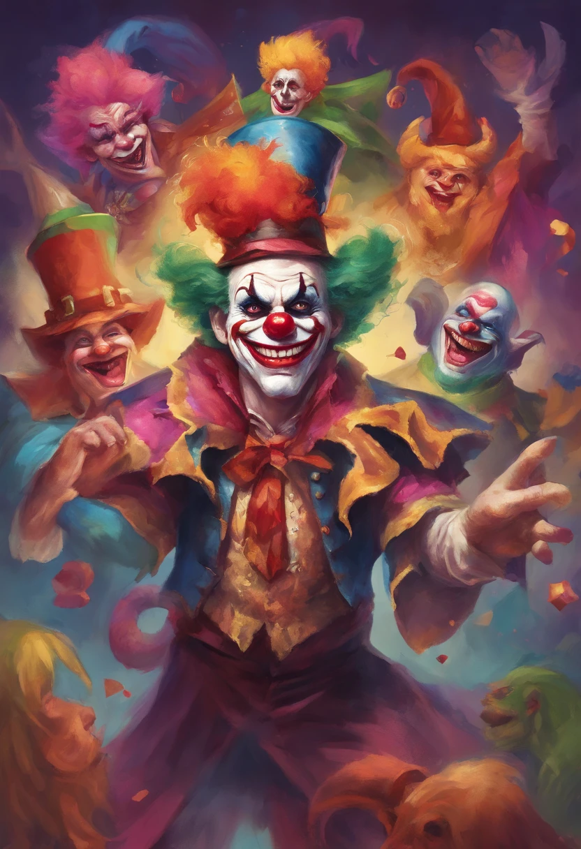 Circus clowns of madness