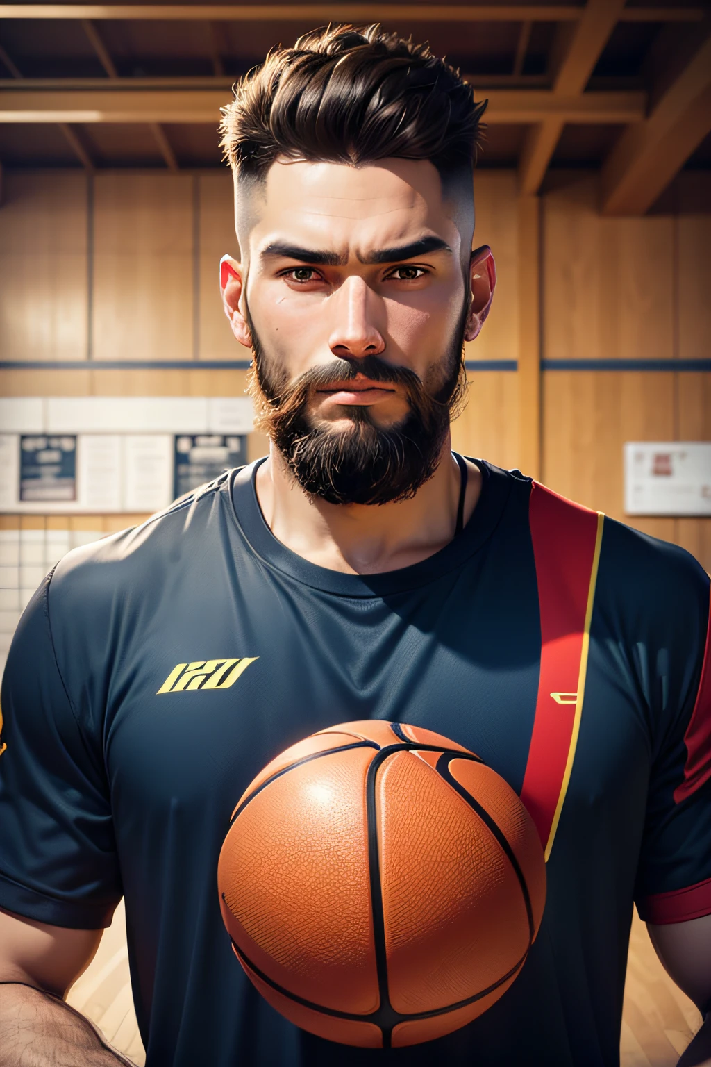 basketball、coach、Teamwear、Beard、Star