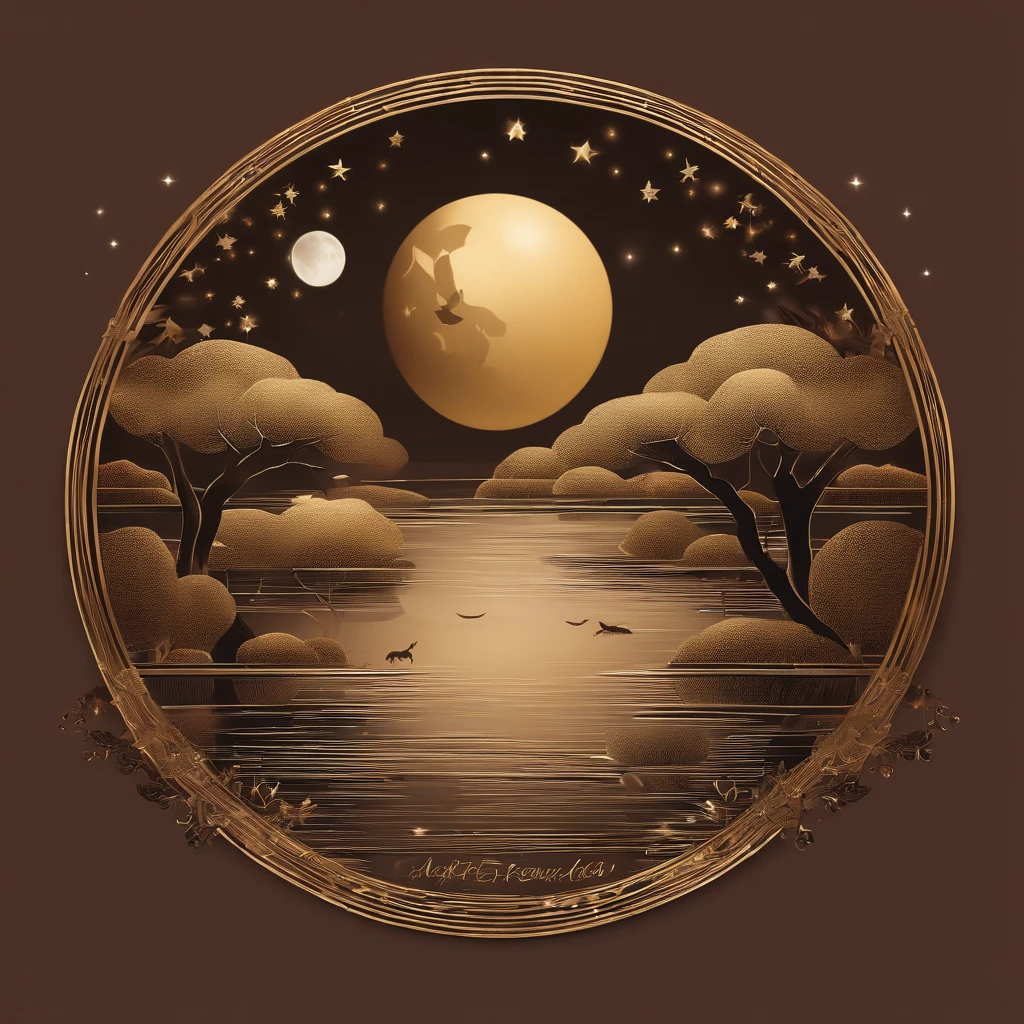 Mid-Autumn Festival, A round moon, the night, (Moon cake), teas, the fruits, edgBunny, Chang'e rushes to the moon, symmetry, high detail, Romanticism, sparkle, god rays, ray tracing, UHD, retina, masterpiece, ccurate, super detail, high details, high quality, best quality, highres, 16k, anatomically correct