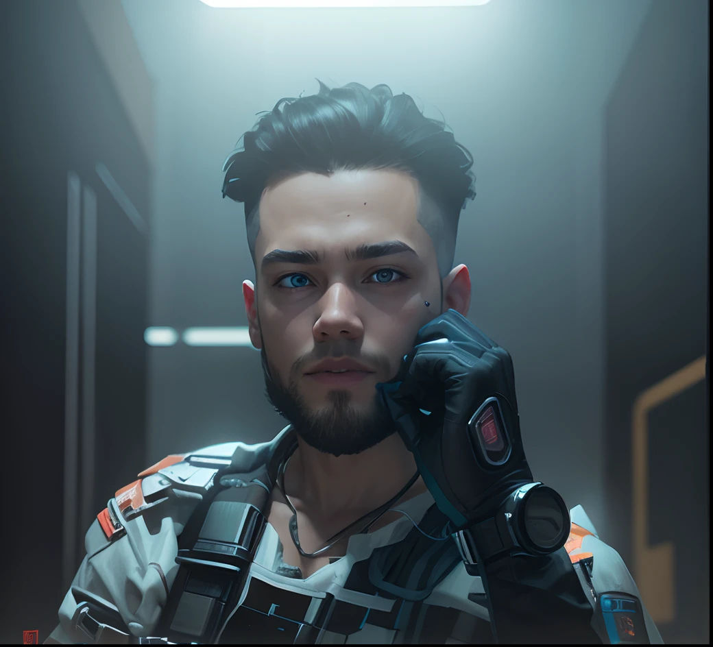 little boy highest details cyberpunk