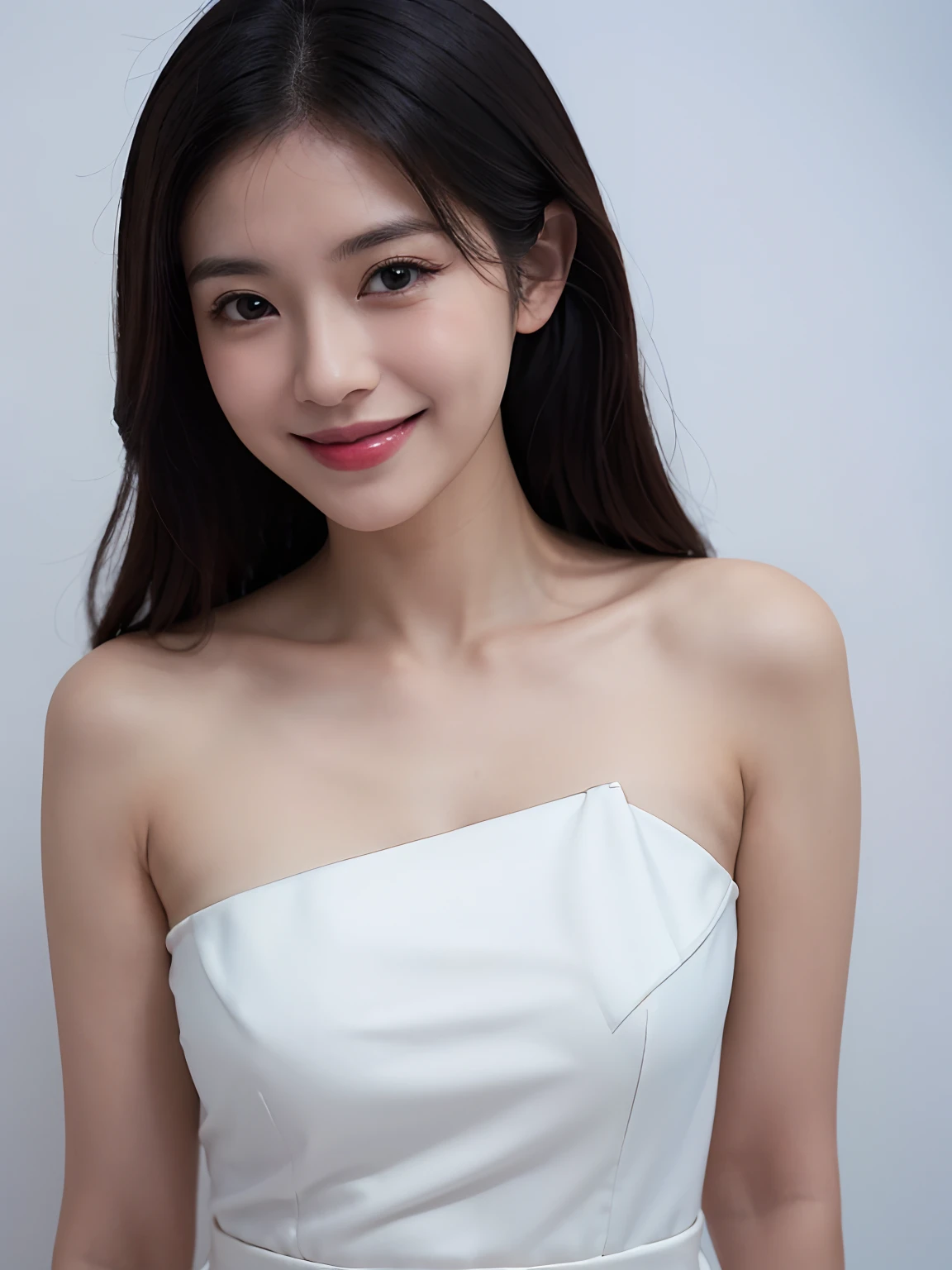 there is a woman that is smiling and posing for a picture, headshot profile picture, cindy avelino, headshot photo, nivanh chanthara, gemma chen, professional profile picture, full protrait, xision wu, basia tran, protrait, portait photo profile picture, in front of white back drop, she is smiling