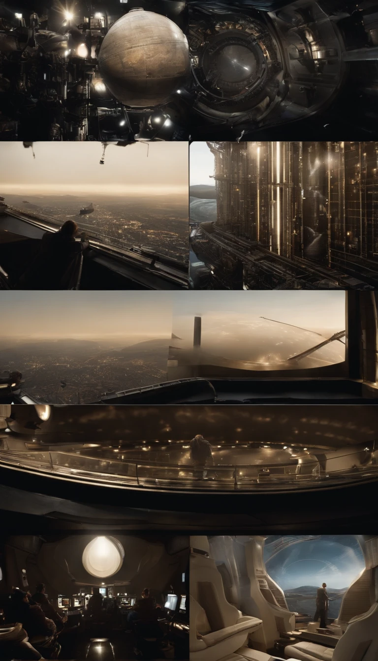 Film stills Christopher Nolan,Desolate and uninhabited,Multi-view demonstration of anatomical diagram stellar thrusters,space opera,space elevator,Fission experiments,Titanium ferrous metal,Epic split-screen masterpiece images from space travel,Intricate details,intense shading,strong rimlight,Strong contrast,Wide field of view,Extremely detailed and intricate details,gorgeous lifelike,Shallow depth of field, Vignette, Highly detailed, High budget Hollywood movies, Bokeh, cinémascope, Moody, Epic, Gorgeous, filmgrain, Grainy ,Cinema lighting,Amazing, finedetail,Extremely detailed,Golden ratio composition,professional,Sharp focus,(filmgrain),hyper HD,64k,(((70mm IMAX film))),Intricate details,Masterpiece,RAW photo,Extremely detailed,A high resolution,incredible high details