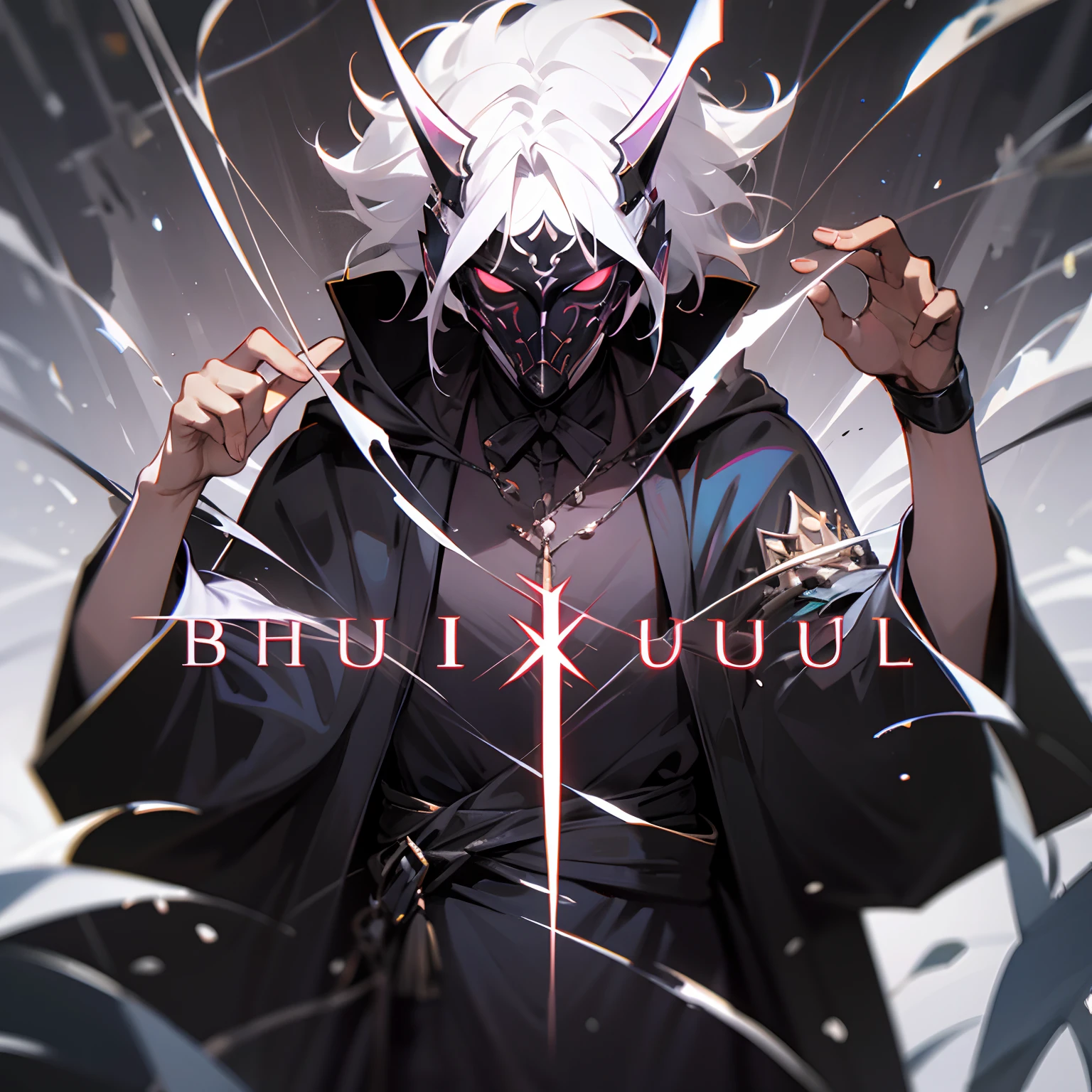 The black file image has the words Xsoul101 as a man. Wearing a black robe. mask
