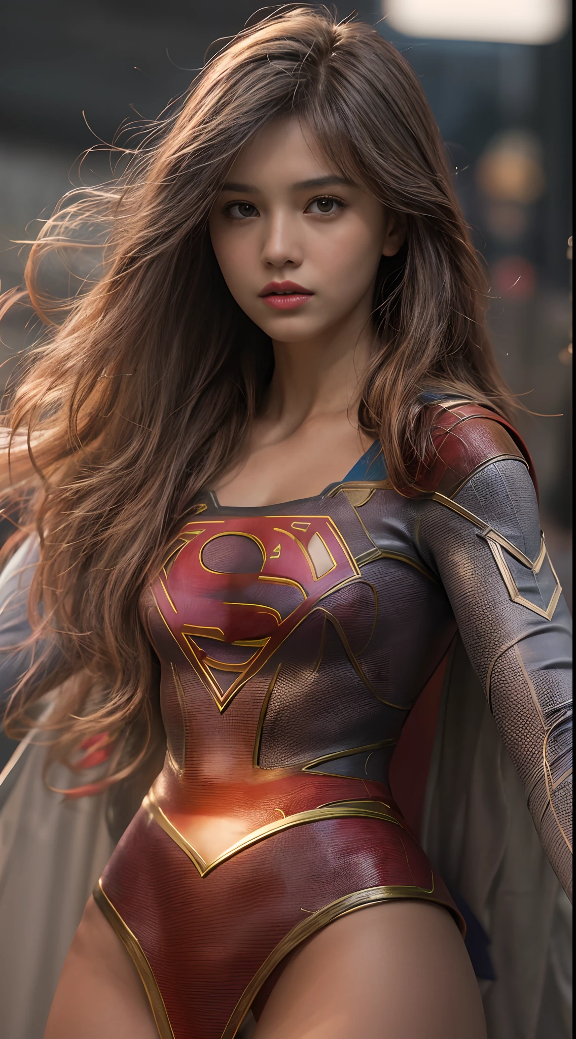 masterpiece, sticker of a supergirl from dc comics wearing alternate costume, coy and alluring, full body, Kim Jung gi, freedom, soul, digital illustration, comic style, cyberpunk, perfect ???????, centered, approaching perfection, dynamic, highly detailed, watercolor painting, artstation, concept art, smooth, sharp focus, illustration, art by Carne Griffiths and Wadim Kashin, unique, award winning, masterpiece, high resolution skin, 8k, 150mm, subsurface scattering, highly detailed eyes, ultra realistic skin, gorgeous face, hyperrealistic, facial muscles