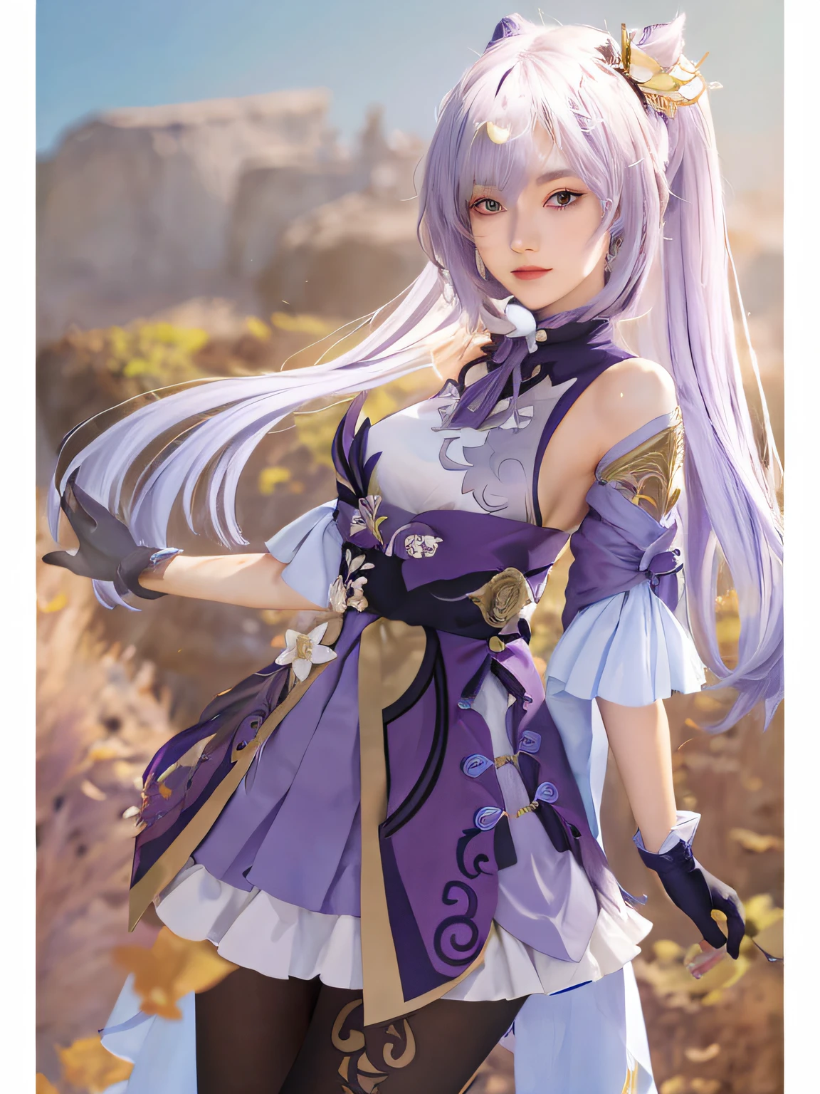 anime girl with long hair and purple dress holding a sword, Ayaka Genshin impact, Keqing from Genshin Impact, ayaka game genshin impact, Portrait Chevaliers du Zodiaque Fille, cute anime waifu in a nice dress, high detailed official artwork, Detailed key anime art, Genshin, zhongli from genshin impact, offcial art, Moe