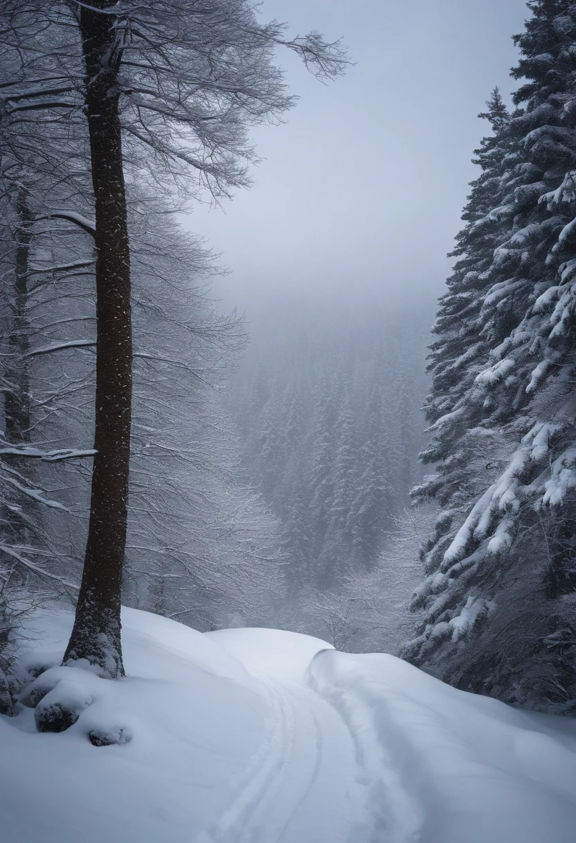 There was a man sliding down the mountain in the snow, in the middle of a snow storm, Little people watch, Standing in the snow, snowstorm ::5, 'lone dark figure'!!, Lonely people in the distance, Blizzards in the mountains, only snow i the background, in snow, In the snow, lonely human walking, Granular high-quality photos,8k wallpaper,Super delicate