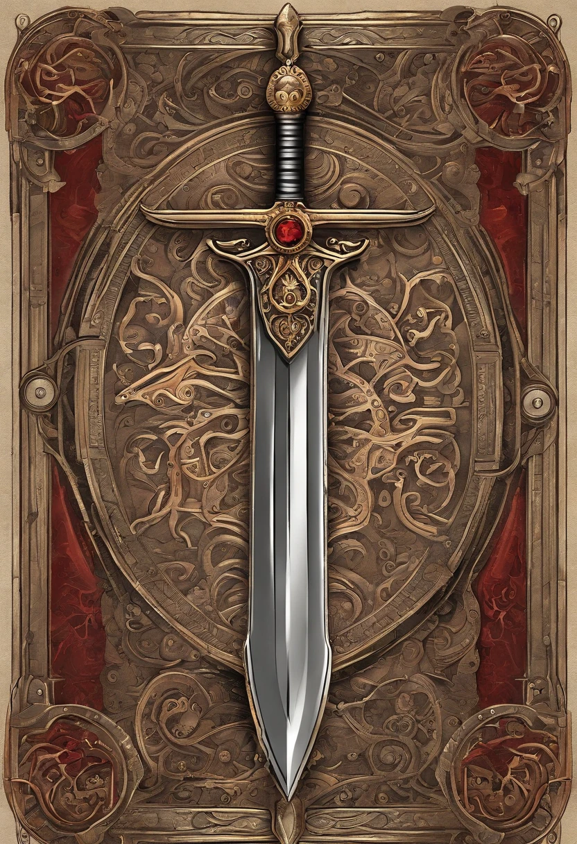 Blood-bathed sword