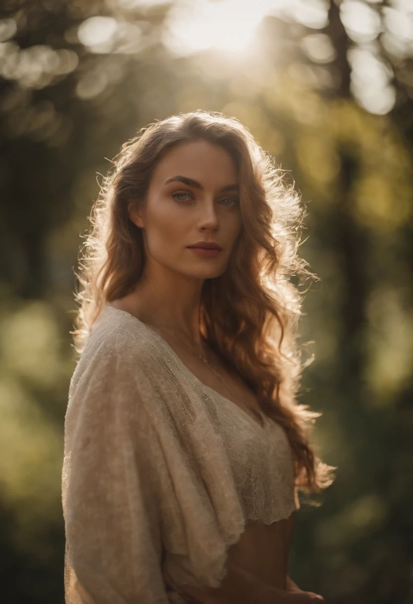 An ultra-detailed hyper-realistic photograph of a beautiful, fully shaved European woman , sexy  Ne pas porter de culotte Femme nue、 avec de gros seins parfaits dans ile paradisiaque, corps entier, Cheveux longs et sauvages,  fossettes, finely detailed skin,  Tattooed arms, Pose de mode, pose dynamique, Beautiful detailed symmetrical green eyes, beautifull detailed face, Ambiance ,Exquisite detail, 30 megapixels, 4K, canon eos 5d mark iv dslr, ressort 85 mm, mise au point nette, intricate high detail, Long exposure time, f/8, Norme ISO 100, Shutter Speed 1/125, diffuse backlight, Award-winning photography, Front camera, look at camera, Monovisiones, Contraste parfait, high sharpness, facial symmetry, Profondeur de champ, Ultra-detailed photography, Lancer de rayons, Illumination globale, lisse, ultra-high-definition, 8k, Moteur Unreal 5, Mise au point ultra nette, Award-winning photography, Tendances dans Artstation