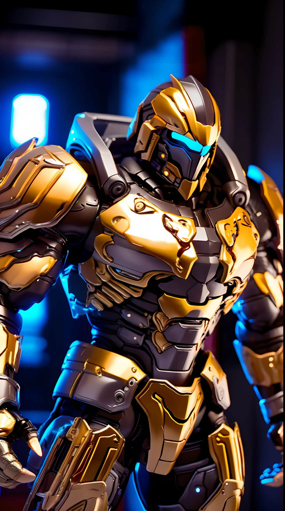 HEAVY ARMOR, TRANSPARANT, MUSCLE BODY.