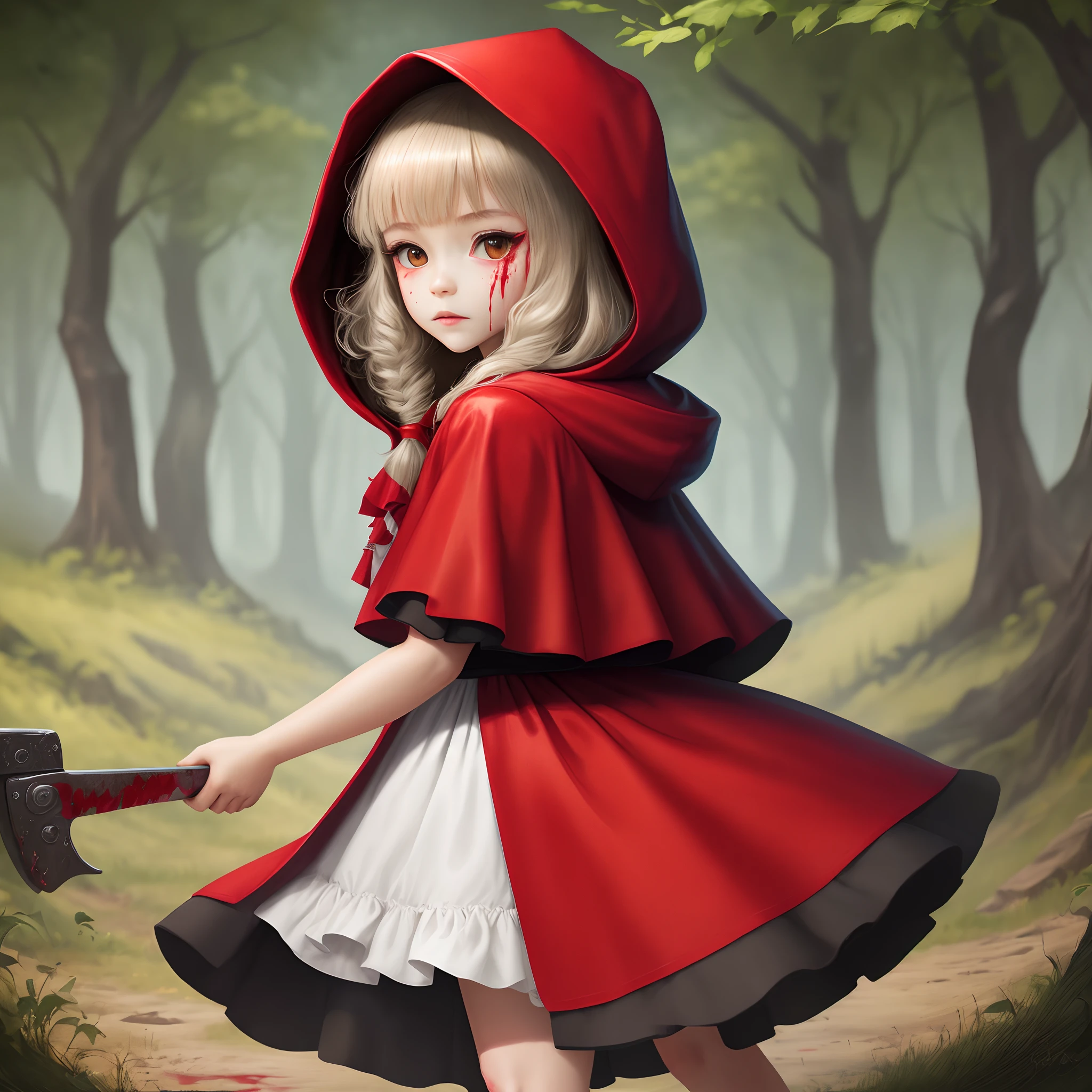 Little Red Riding Hood blood