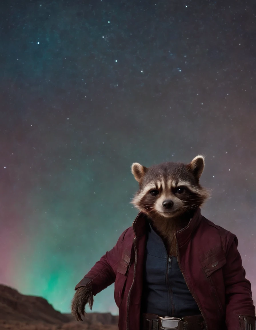Yundo Udunta, guardians of the galaxy, Caught, starry sky, Stir up a gradient background