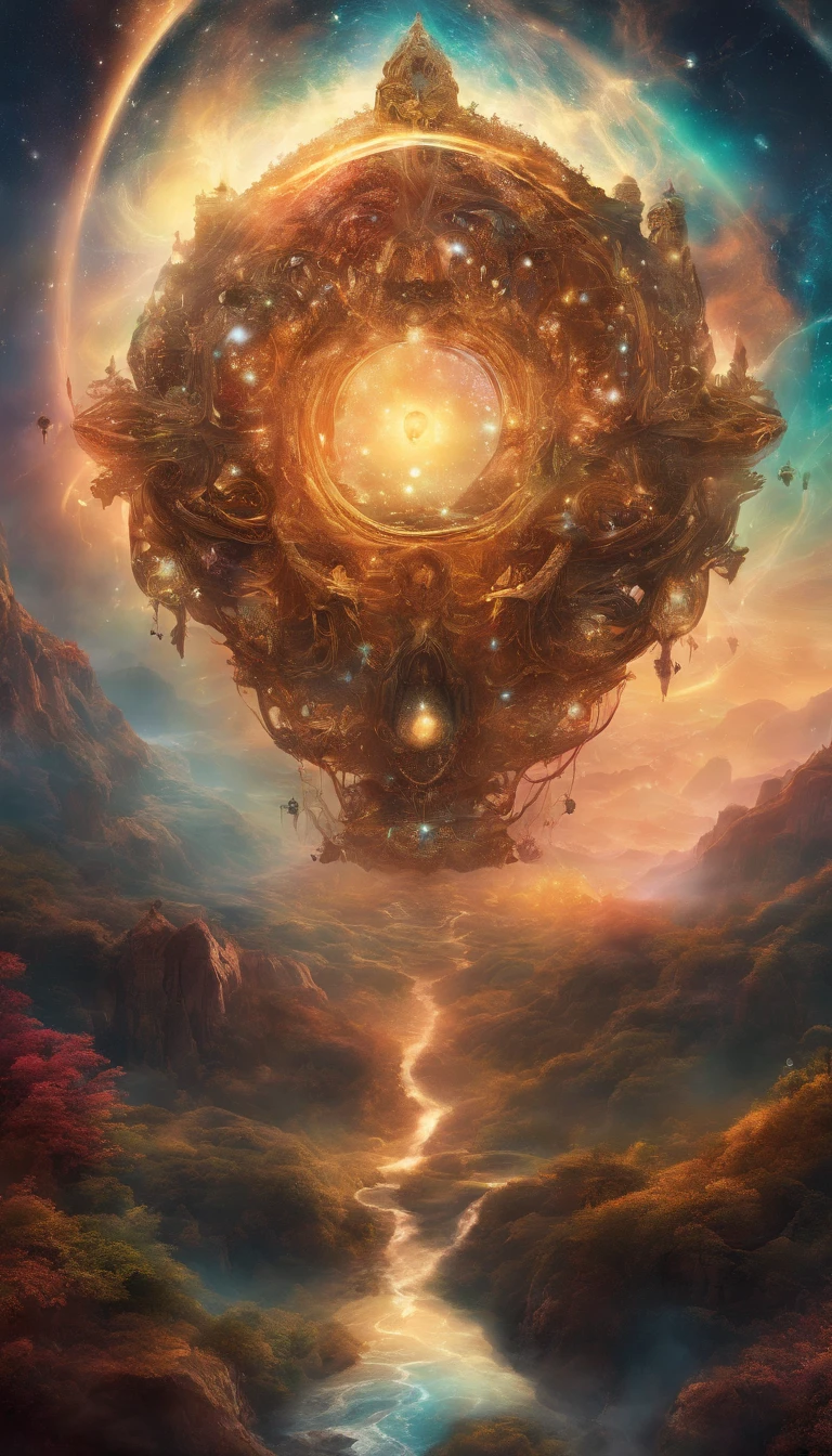 The Chosen Child descends on earth，Show the future education scene, Virtual classrooms are available, Wisdom Mentor, and the potential for interstellar learning. 8K