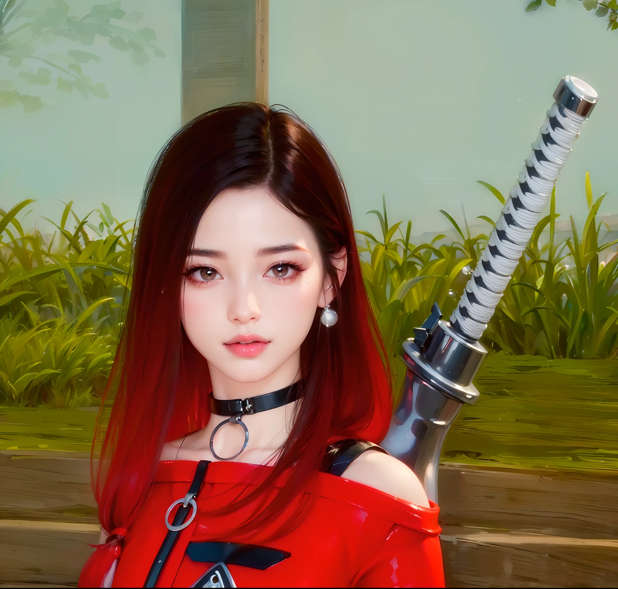 (8k, RAW photo, photorealistic:1.25) ,( lipgloss, eyelashes, gloss-face, glossy skin, best quality, ultra highres, depth of field, chromatic aberration, caustics, Broad lighting, natural shading,) looking at viewer with a serene and goddess-like happiness,