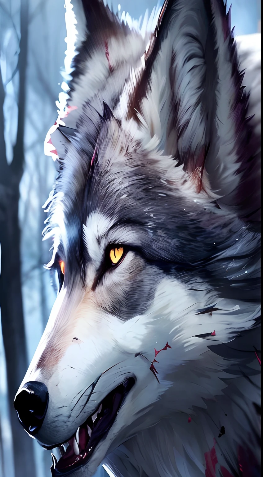 Handsome wolf
