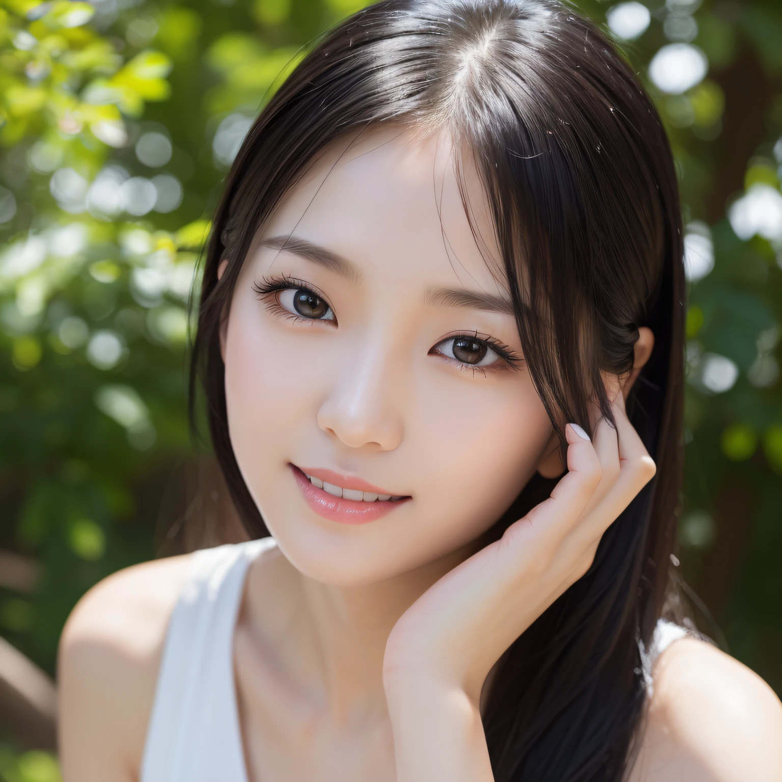 (full body shot:0.3), (Korean:1.1), (Japanese:1.3), 1 girl, city, long black hair, show background, 35 years old, wearing stylish clothes, masterpiece, 8K, (Realistic, Photorealistic:1.27), (highly detailed skin:1.2), Ultra-high resolution, (lenz 50mm), (Looking to viewer:1.7), (Natural lighting:1.3), seductive smile, (fine face detail:1.3), (Fine Eyes detail: 1.2), (Clear Face), (Detailed Face Description), (Detailed Hand Description), Extreme Light and Shadow, Shiny Skin,