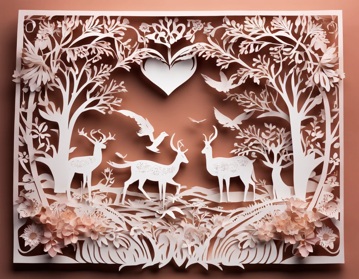 (Paper-cut Art:1.6), three-dimensional undulations. Heart-warming, fantasy, Kawaii, Hands holding up the earth, a prayer for peace. nature, Animals, birds, plants and flowers,(best quality,4k,8k,highres,masterpiece:1.2),ultra-detailed,(realistic,photorealistic,photo-realistic:1.37), Simple back ground, Colorful, pop and floral,
