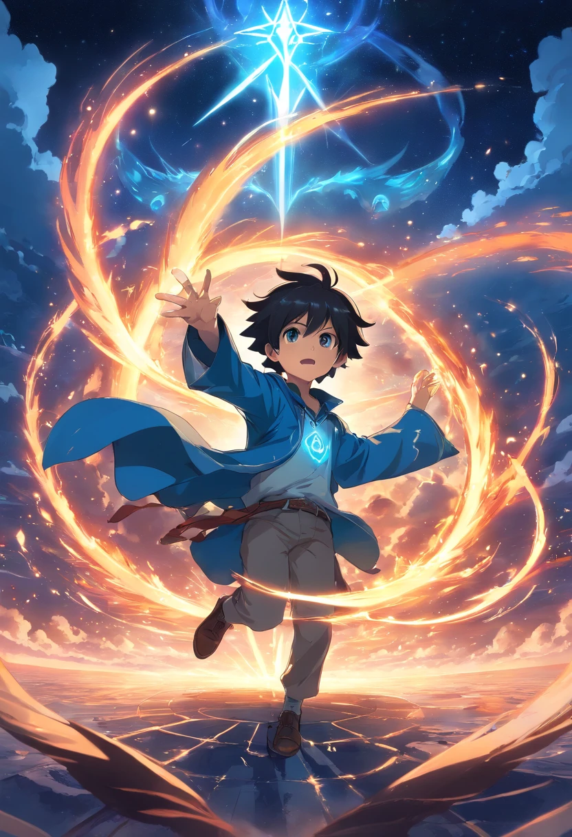 death,blood,night, dark, (Fantasy),Infinite,deep blue sky,The abyss of knowledge,knowledge,((masterpiece)), (((best quality))),((beautiful detailed eyes)),(eyelash),Monster,(1 boy),black hair,wavy hair,abyss eyes,Shiny skin,oil,(bird body,feather),Wearing Rags of cloth, Tzeentch,elf,extremely detailed CG unity 8k wallpaper,masterpiece, ((ultra-detailed)), ((illustration)),colorful,wallpaper,energy,Unknown terror,arcane,Around the magic,magic surrounds,magic rod,book,pages flying all over the sky,Know it all,Predicting the Future,Know the past,Infinite wisdom,blue flame,Warlock,Magical Circle,Pentagram,incantation,mantra,Singing magic,