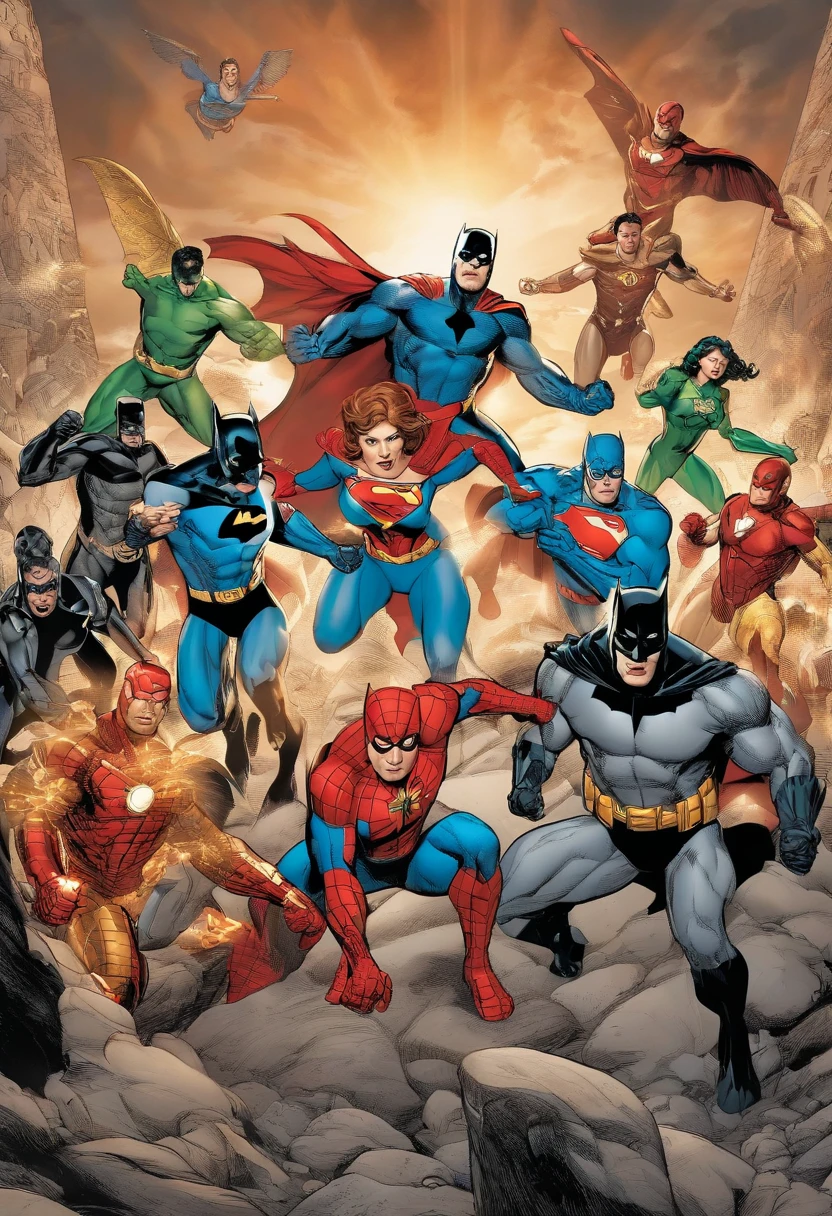 Marvel avenger vs Justice league