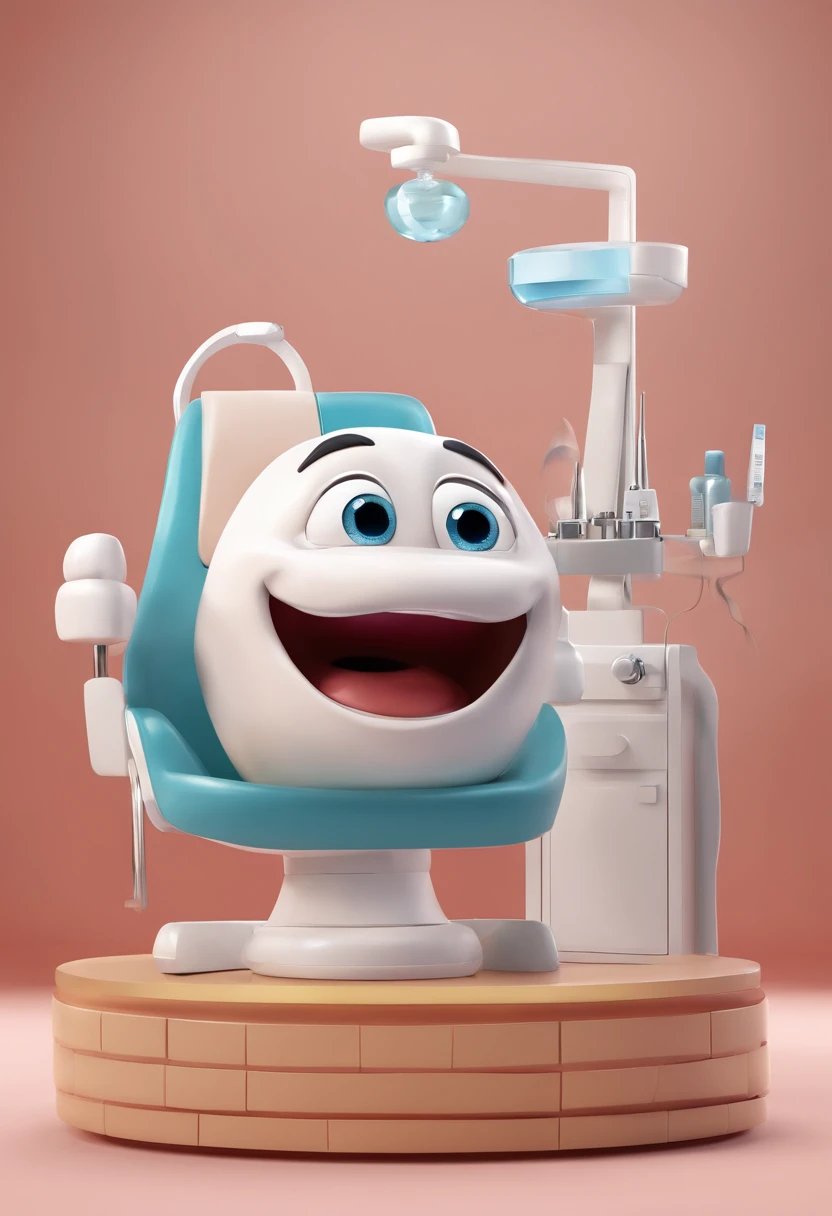 3D Disney style simple dentist