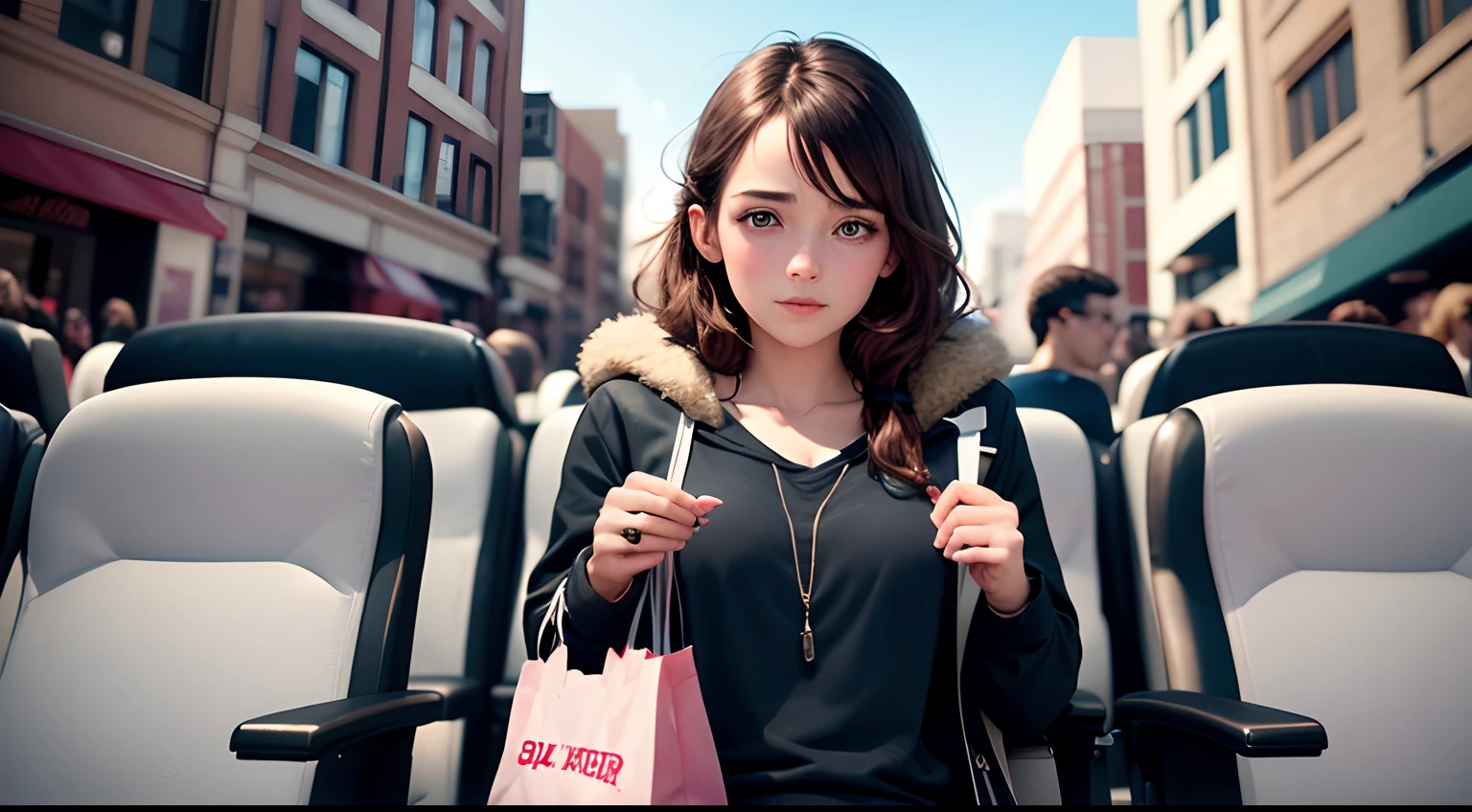 I was wondering if you'd like to go to the movies with me " Emma said.