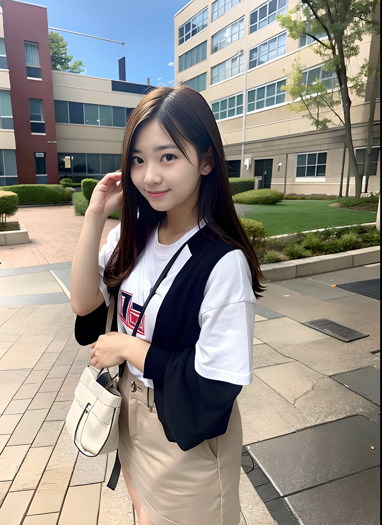 Female college student