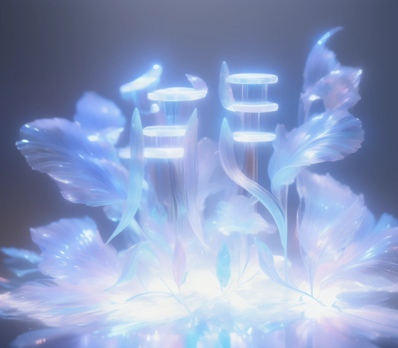 (((Word))，Transparent body, Gradient translucent glass melt, Caustics, transparent glass texture, Irridescent color, Designed by Dietrams, Simple, Glows in high detail, industrial design, studio lit, C4D, OC renderer, Clean shadows, 4K