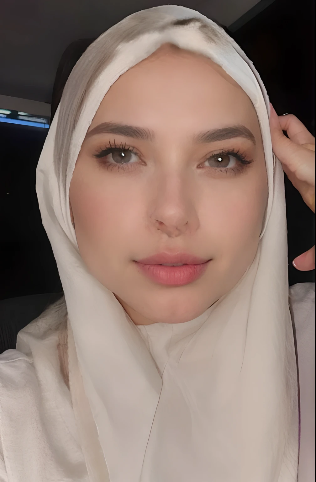 (64k, RAW photo, best quality, masterpiecel1.4), ((kiss a men from below her)), (realistic, photo-realistic:1.37), photo of a women in black hijab, 1girl and 1 men, (lighting), (small-breast:1.4), [[knell down, facing camera]], ((erectnipples)),