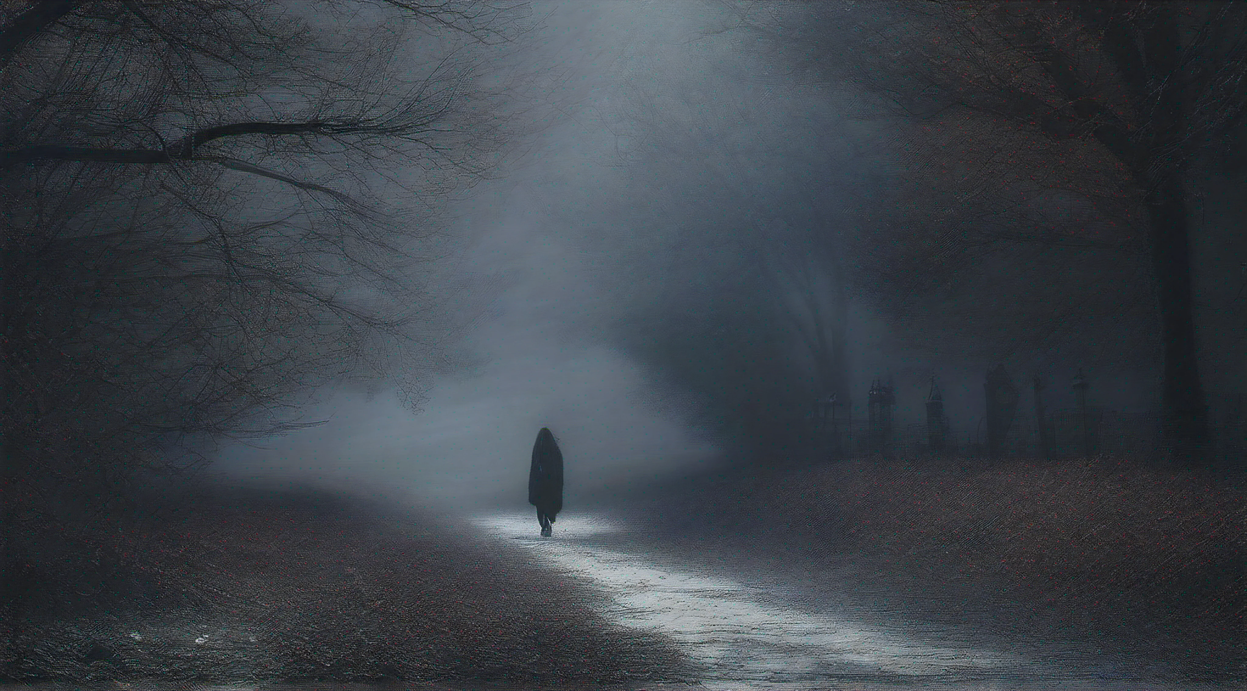 (best quality,4k,8k,highres,masterpiece:1.2),ultra-detailed,(realistic,photorealistic,photo-realistic:1.37),mysterious beings,ethereal mystique,dark atmosphere,haunting shadows,ominous presence,(sinister,evil:0.9) entities,gloomy ambiance,nightfall,enchanted graveyard,eerie whispers,ghostly apparitions,moonlit silhouette,wisps of fog,(gothic,dark fantasy:1.1) aesthetics,darkness unveiled,enchanted visions,dark secrets revealed,ethereal beauty,pale moonlight,soothing stillness,veil of mystery,otherworldly entities,spooky encounters,elusive creatures,dark realm,bewitching darkness,lunar glow,spectral essence,haunting memories,realm of the supernatural,ethereal lurking,whispers from the abyss,silver moonbeams,netherworldly inhabitants,shadowy depths,unearthly presence,surreal dreamscape,nighttime enchantment,paranormal phenomena,darkened realm of the supernatural.