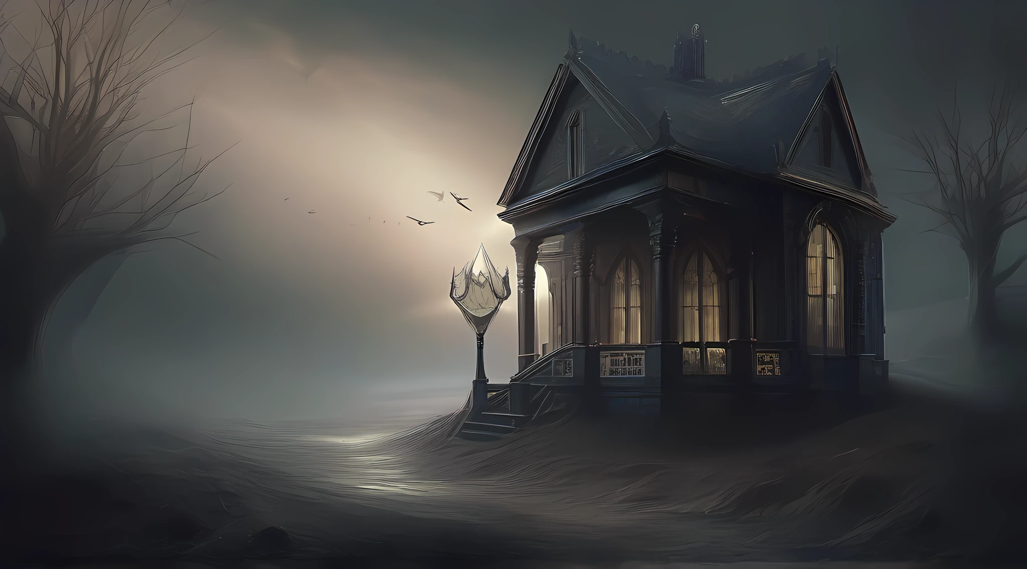 (best quality,4k,8k,highres,masterpiece:1.2),ultra-detailed,(realistic,photorealistic,photo-realistic:1.37),mysterious beings,ethereal mystique,dark atmosphere,haunting shadows,ominous presence,(sinister,evil:0.9) entities,gloomy ambiance,nightfall,enchanted graveyard,eerie whispers,ghostly apparitions,moonlit silhouette,wisps of fog,(gothic,dark fantasy:1.1) aesthetics,darkness unveiled,enchanted visions,dark secrets revealed,ethereal beauty,pale moonlight,soothing stillness,veil of mystery,otherworldly entities,spooky encounters,elusive creatures,dark realm,bewitching darkness,lunar glow,spectral essence,haunting memories,realm of the supernatural,ethereal lurking,whispers from the abyss,silver moonbeams,netherworldly inhabitants,shadowy depths,unearthly presence,surreal dreamscape,nighttime enchantment,paranormal phenomena,darkened realm of the supernatural.