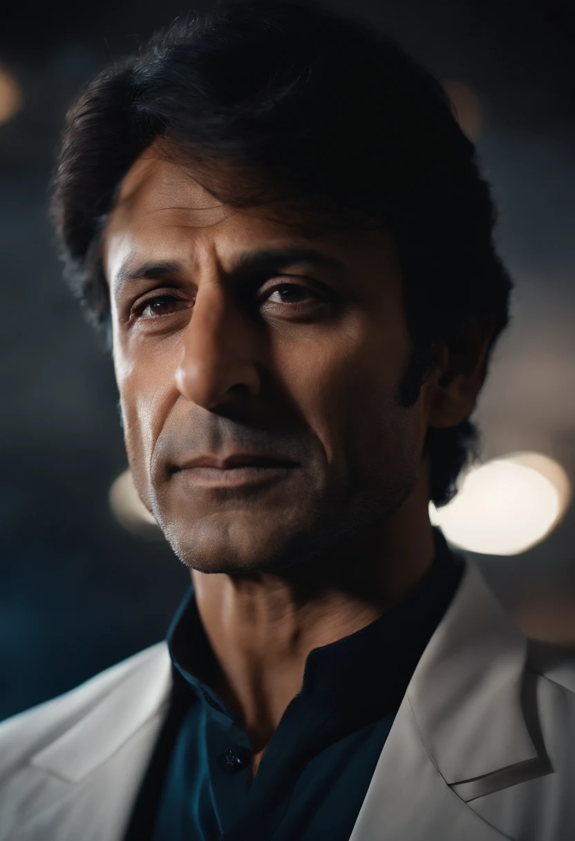 Imran khan as an anime character,portrait