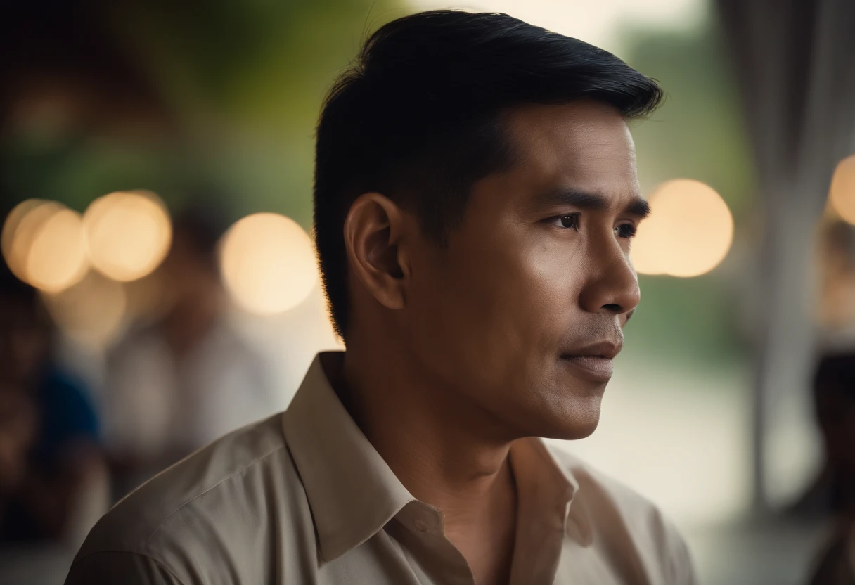 Thai man wearing shirt
