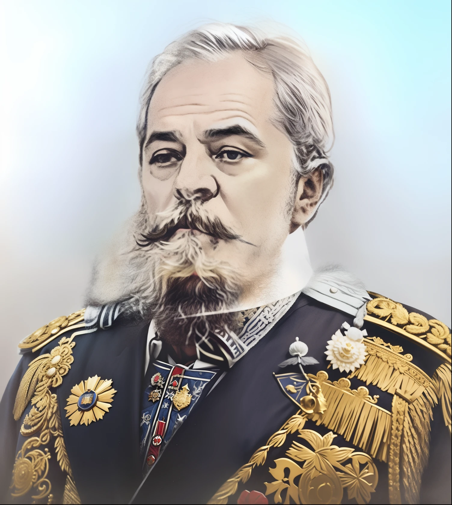 imagem de um homem com barba e bigode, Vladimir Motsar, Grand Emperor of the Russian Empire, Nicholas II of Russia, Pablo Hurtado de Mendoza, luis ricardo falero, ezio, Oleg Zherebin, Knyazev Konstantin, president of belorussia, Romano Shipunov, ástor alexander