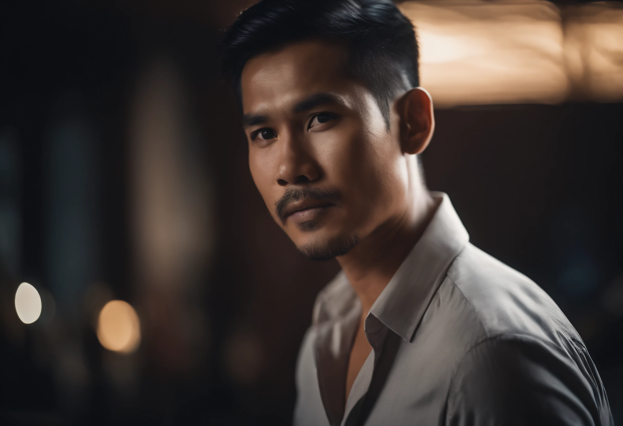 Thai man wearing shirt