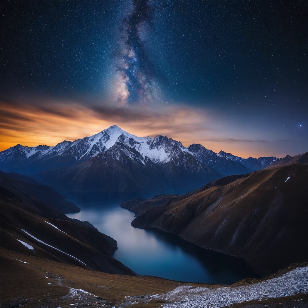 Master Parts、Superior Quality、superior image quality、The 8k quality、Beautiful pictures of the starry sky、magnifica、Arched Milky Way、Northern Alps in Japan、Mt.Yari