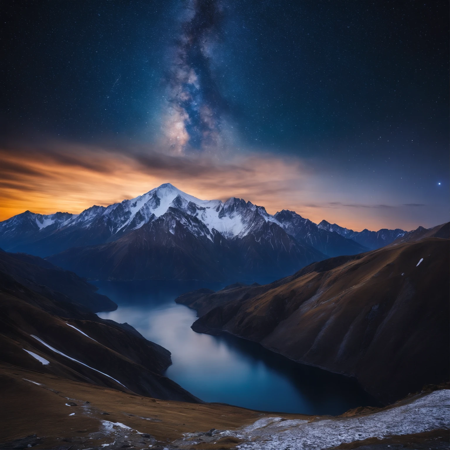 Master Parts、Superior Quality、superior image quality、The 8k quality、Beautiful pictures of the starry sky、magnifica、Arched Milky Way、Northern Alps in Japan、Mt.Yari
