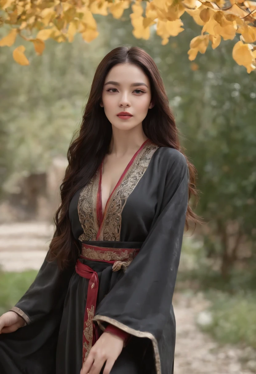 32K(tmasterpiece,k hd,hyper HD,32K)Long flowing black hair,Rockery,zydink, a color, Golden stick (Seduce girls), (Red scarf in the snow), jumping posture, looking at the ground, long whitr hair, Floating hair, Carp pattern headdress, Chinese long-sleeved silver battle robe, (Abstract gouache splash:1.2), Pink petal background,Tulips flying(realisticlying:1.4),Black color hair,Fallen leaves flutter,urban backdrop, A high resolution, the detail, RAW photogr, Sharp Re, Nikon D850 Film Stock Photo by Jefferies Lee 4 Kodak Portra 400 Camera F1.6 shots, Rich colors, ultra-realistic vivid textures, Dramatic lighting, Unreal Engine Art Station Trend, cinestir 800,Long flowing black hair,Transparent robe clothing