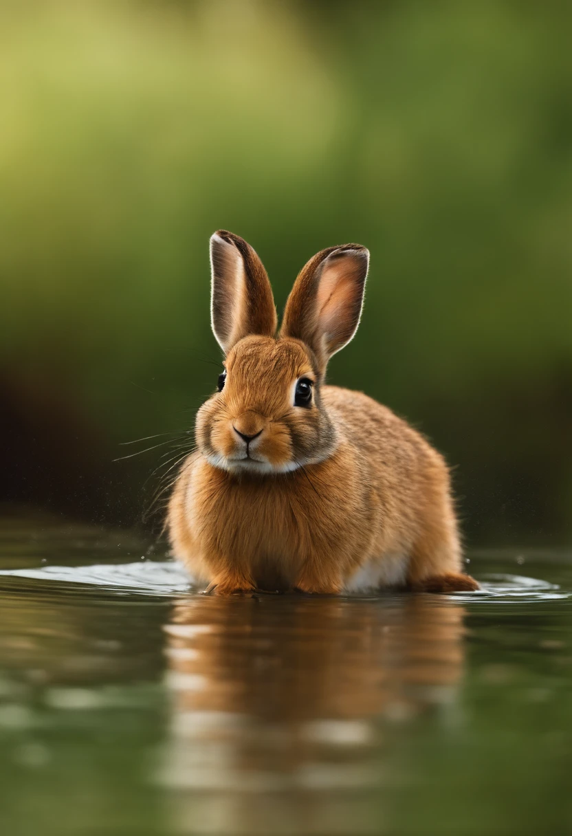 leveret，Drink water