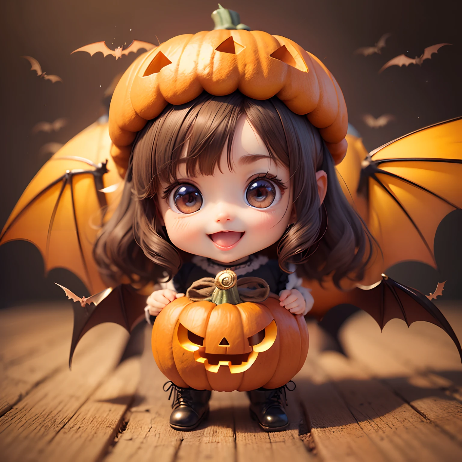 (A few bats fly around