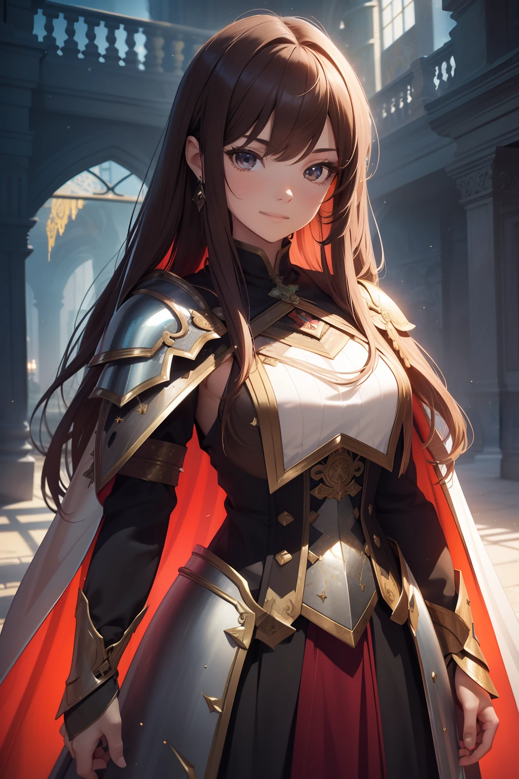 (masterpiece, top quality, best quality, official art, beautiful and aesthetic:1.2), (1girl:1.3), (fractal art:1.3), long pink hair, gold eyes, holding a healing staff, temple background background, facial calm enthusiastic, priestess, healer, fantasy, perfect eyes, ultra detailed eyes, extremely detailed artgerm, 8k high quality detailed art, infinite celestial library, anime goddess, anime fantasy illustration, detailed anime art, epic light novel art cover, trending on artstation pixiv, praying to goddess, full maiden garment, virgin, elegant robe,best quality，masterpiece，Ultimate resolution，Extremely colorful，Colorful，saintess，a mature female，Crop topping，Nun dress，The  is exposed，cathedrals，Sanctuary，Normal posture