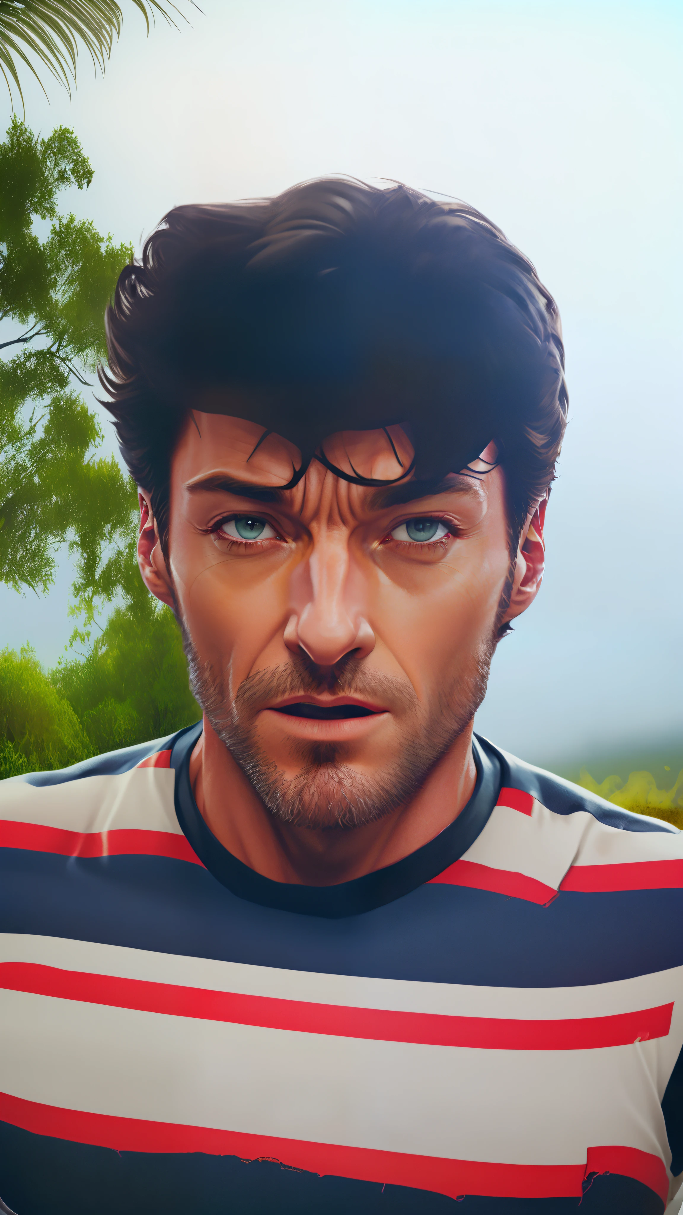 Hugh Jackman as wolverine, vhs effect, (poster:1.6), poster on wall, nostalgia, movie poster, portrait, close up
(skin texture), intricately detailed, fine details, hyperdetailed, raytracing, subsurface scattering, diffused soft lighting, shallow depth of field, by (Oliver Wetter)